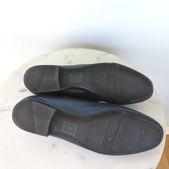 Naturalizer Women's Emiline Blue Metallic Leather Loafers - Picture 10 of 10